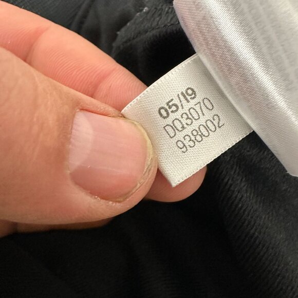 Adidas Black Three Stripe Full Zip Track Jacket Mens Size L Lightweight Athletic - Picture 8 of 8